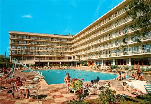 AK / Ansichtskarte Lloret de Mar Hotel Olympic Pool Lloret de Mar Kat. Costa Brava Spanien