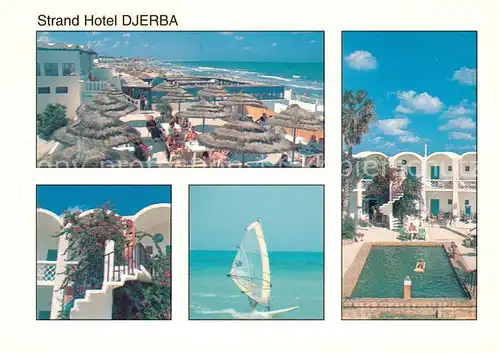 AK / Ansichtskarte Djerba Strand Hotel Pool Strand Djerba Kat. Djerba