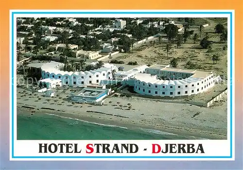 AK / Ansichtskarte Djerba Fliegeraufnahme Strand Hotel Djerba Kat. Djerba