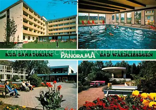 AK / Ansichtskarte Lippstadt Kursanatorium Panorama Bad Waldliesborn Schwimmbad Lippstadt Kat. Lippstadt