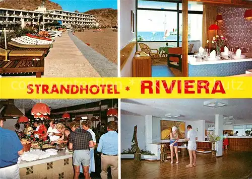 AK / Ansichtskarte Mogan Strandhotel Riviera Mogan Kat. Gran Canaria Spanien