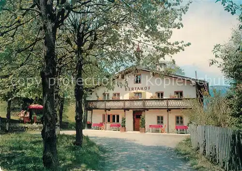 AK / Ansichtskarte Bad Hofgastein Cafe Pension Bertahof Bad Hofgastein Kat. Bad Hofgastein