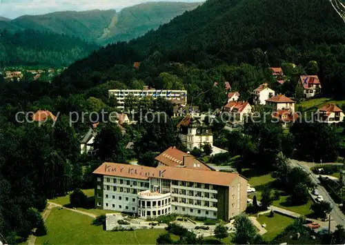 AK / Ansichtskarte Bad Lauterberg Fliegeraufnahme Kirchberg Kurklinik Bad Lauterberg Kat. Bad Lauterberg im Harz