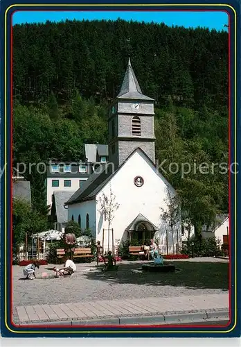 AK / Ansichtskarte Willingen Sauerland Kirche Willingen Sauerland Kat. Willingen (Upland)