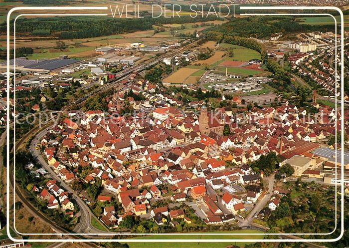 AK / Ansichtskarte Weil der Stadt Rathaus Marktplatz Kepler Denkmal