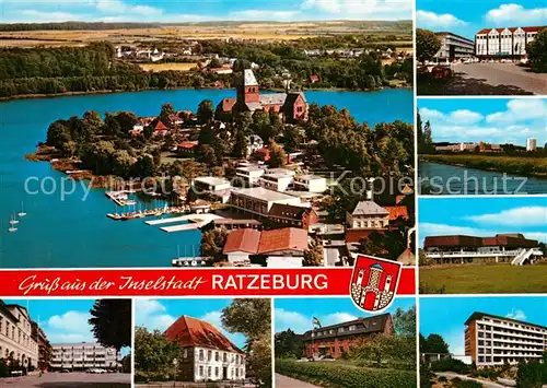 AK / Ansichtskarte Ratzeburg Fliegeraufnahme Panoramen Ratzeburg Kat. Ratzeburg