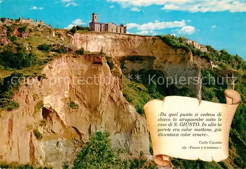 AK / Ansichtskarte Volterra San Giusto Felsabbrueche Volterra Kat. Italien