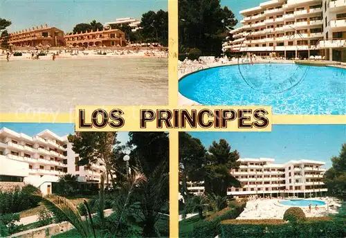 AK / Ansichtskarte Bahia de Alcudia Hotel y Apartamentos Los Principes Strand Swimmingpool Bahia de Alcudia