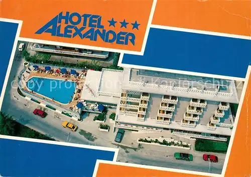 AK / Ansichtskarte Bibione Hotel Alexander Fliegeraufnahme Bibione