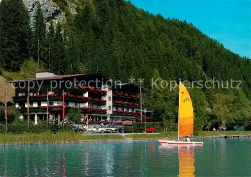 AK / Ansichtskarte Walchsee Tirol Seehotel Brunner Walchsee Tirol Kat. Walchsee