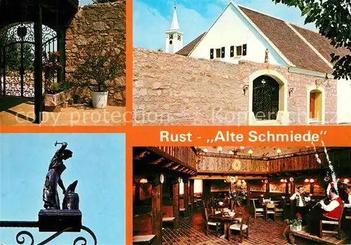 AK / Ansichtskarte Rust Burgenland Alte Schmiede Heurigen Restaurant RuBurgenland Kat. Rust