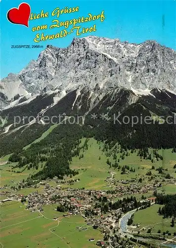 AK / Ansichtskarte Ehrwald Tirol Panorama Ehrwald Tirol