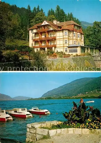 AK / Ansichtskarte Bodensdorf Ossiacher See Hotel Pension Guldenbrein Bodensdorf Ossiacher See