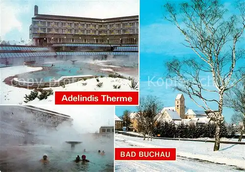 AK / Ansichtskarte Bad Buchau Federsee Adelindis Therme Winter Bad Buchau Federsee Kat. Bad Buchau