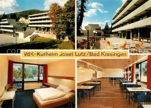 AK / Ansichtskarte Bad Kissingen VdK Kurheim Josef Lutz Bad Kissingen Kat. Bad Kissingen