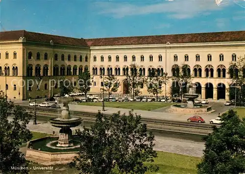 AK / Ansichtskarte Muenchen Universitaet Muenchen Kat. Muenchen