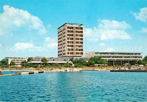 AK / Ansichtskarte Yugoslavie Jugoslawien Grand Hotel Adriatic Strand Yugoslavie Jugoslawien Kat. Serbien