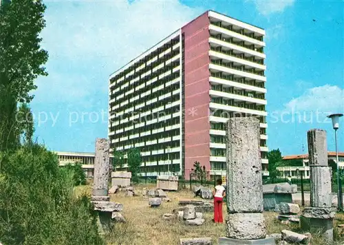 AK / Ansichtskarte Mangalia Hotel Saeulen Mangalia Kat. Rumaenien