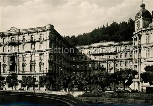 AK / Ansichtskarte Karlovy Vary Grandhotel Moskva Cedok Karlovy Vary Kat. Karlovy Vary Karlsbad