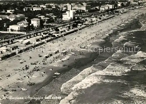 AK / Ansichtskarte Riccione Spiaggia dall aereo Riccione