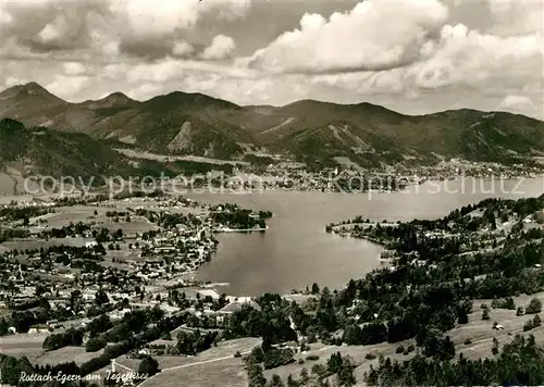 AK / Ansichtskarte Rottach Egern Panorama Tegernsee Alpen Rottach Egern Kat. Rottach Egern