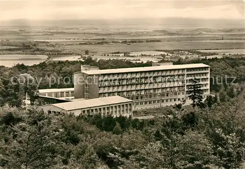 AK / Ansichtskarte Bad Suderode Sanatorium Willi Agatz Fliegeraufnahme Bad Suderode Kat. Bad Suderode