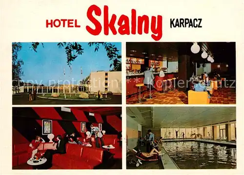 AK / Ansichtskarte Karpacz Hotel Skalny Schwimmbad Karpacz Kat. Polen