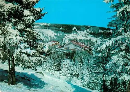 AK / Ansichtskarte Witoscha Gebirge National Park Winterpanorama Hotel Schtastliweza Witoscha Gebirge