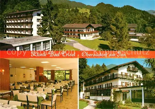 AK / Ansichtskarte Oberaudorf Klinik Bad Trissl Oberaudorf Kat. Oberaudorf