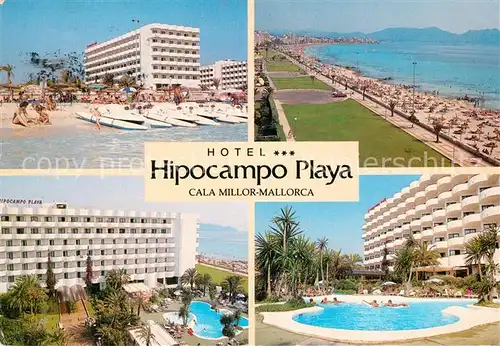 AK / Ansichtskarte Cala Millor Mallorca Hotel Hipocampo Playa Cala Millor Mallorca Kat. Islas Baleares Spanien