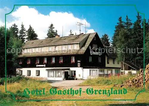 AK / Ansichtskarte Marienberg Erzgebirge Hotel Gasthof Grenzland Marienberg Erzgebirge Kat. Marienberg