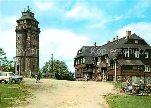 AK / Ansichtskarte Auersberg Wildenthal HOG Berghotel Auersberg Auersberg Wildenthal Kat. Eibenstock