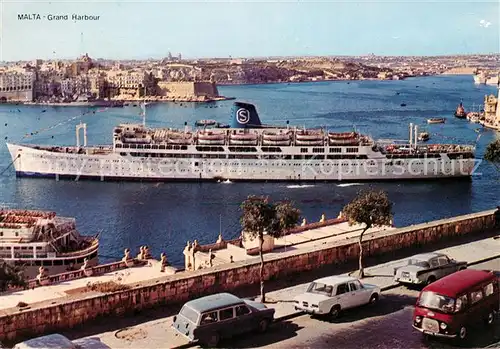 AK / Ansichtskarte Malta Grand Harbour Dampfer Malta Kat. Malta