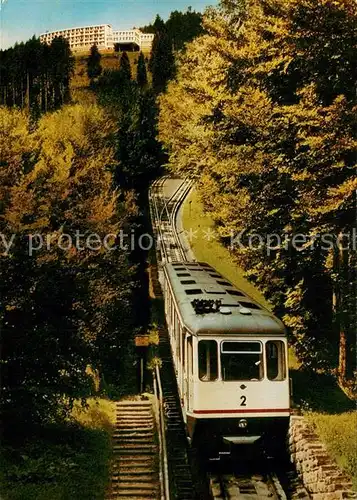 AK / Ansichtskarte Bergbahn Sommerberg Wildbad Schwarzwald  Bergbahn Kat. Bergbahn