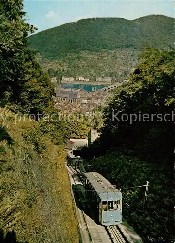 AK / Ansichtskarte Bergbahn Koenigstuhl Heideberg  Bergbahn Kat. Bergbahn