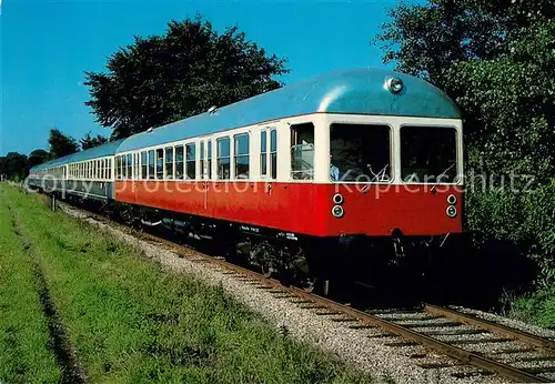 AK / Ansichtskarte Eisenbahn Nordfriesische Verkehrsbetriebe AG VT 2 Niebuell  Eisenbahn Kat. Eisenbahn