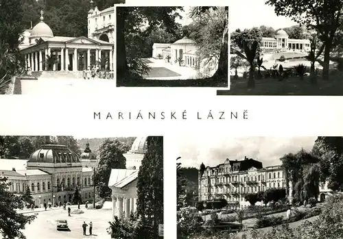 AK / Ansichtskarte Marianske Lazne Kurhotels Sanatorium Marianske Lazne Kat. Marienbad