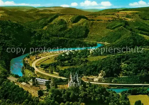 AK / Ansichtskarte Obernhof Lahn Kloster Arnstein Fliegeraufnahme Obernhof Lahn Kat. Obernhof