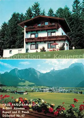 AK / Ansichtskarte Abtenau Gaestehaus Pension Haus Panoramablick Alpenpanorama Abtenau Kat. Abtenau