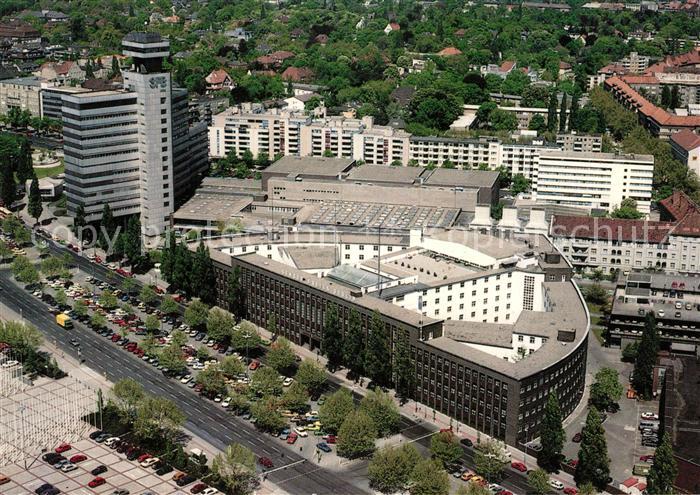 AK / Ansichtskarte Berlin SFB Sender Freies Berlin Fliegeraufnahme