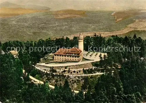 AK / Ansichtskarte Baden Baden Merkur Berghotel Gaststaette Fliegeraufnahme Baden Baden Kat. Baden Baden