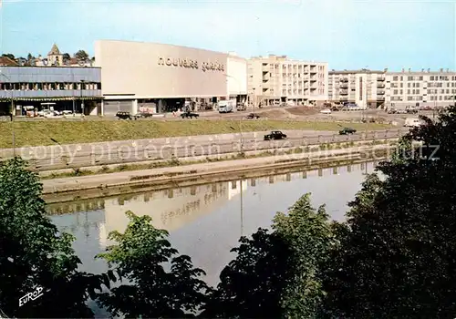 AK / Ansichtskarte Sarreguemines Nouveau Quartier pres de la Sarre Nouvelles Galeries Sarreguemines Kat. Sarreguemines