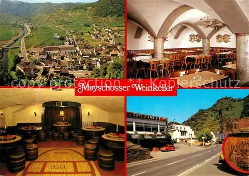 AK / Ansichtskarte Mayschoss Mayschosser Winzerverein aelteste Winzergenossenschaft Deutschlands Panorama Ahrtal Cornely Karte Nr 11329 Mayschoss Kat. Mayschoss