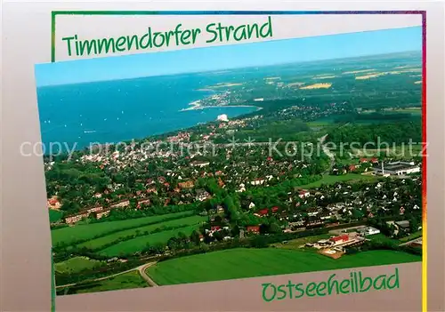 AK / Ansichtskarte Timmendorfer Strand Ostseeheilbad Fliegeraufnahme Timmendorfer Strand Kat. Timmendorfer Strand