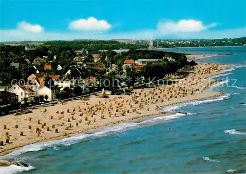 AK / Ansichtskarte Niendorf Timmendorfer Strand Ostseeheilbad Fliegeraufnahme Niendorf Timmendorfer Kat. Timmendorfer Strand