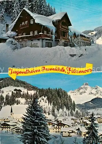 AK / Ansichtskarte Filzmoos Jugenderholungsheim Aumuehle Wintersportplatz Alpen Filzmoos Kat. Filzmoos