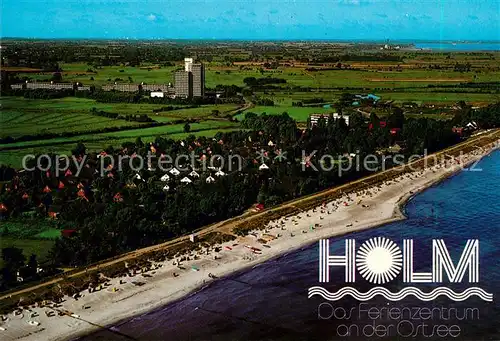 Holm Holstein Ferienzentrum an der Ostsee Fliegeraufnahme Holm Holstein Kat. Schoenberg (Holstein)