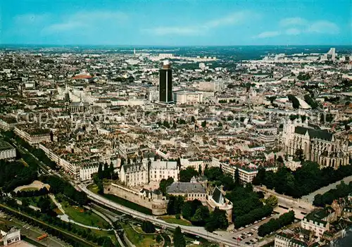 Nantes Loire Atlantique Vue aerienne Le Chateau La Cathedrale Saint Pierre La Tour Bretagne Nantes Loire Atlantique Kat. Nantes