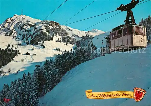 Kitzbuehel Tirol Hornbahn zum Kitzbueheler Horn Kitzbuehel Tirol Kat. Kitzbuehel