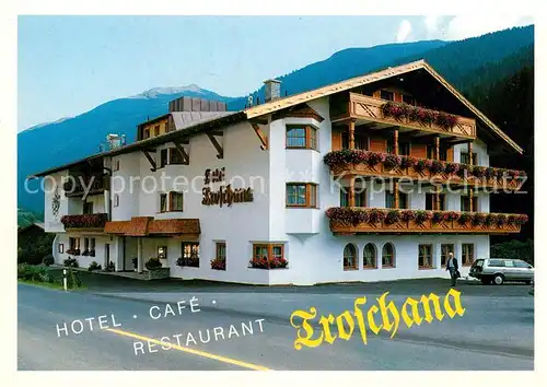 Flirsch Hotel Cafe Restaurant Troschana Flirsch Kat. Flirsch am Arlberg
